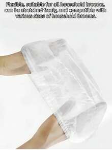 30/50/100 chiếc bọc chổi quét nhà dùng một lần, bọc chổi quét nhà, bọc chổi không dệt (lưới) dùng một lần, khăn lau không dệt chống mài mòn | Giấy bọc chổi quét và lau nhà | Thấm hút tóc và bụi bẩn hiệu quả, dụng cụ vệ sinh mềm mại - Nhiều màu - Xem 7