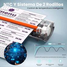 Laminadora A3 Térmica y Frío 6 en 1: Precalentamiento 60s con Cortador, Ideal para Hogar, Oficina y Escuela, Compacta y Fácil de Usar - Ver 7