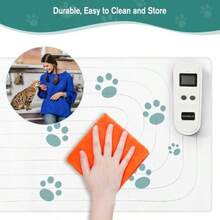 SEERWAY Smart Pet Barrier Mat Pro - Sistema de entrenamiento de comportamiento de 3 etapas para perros y gatos - 48x20 - Ver 7
