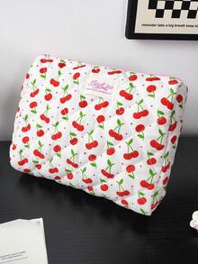 1pc Makeup Bag, Travel Organizer Bag, Cosmetic Bag, Toiletry Bag, Large Capacity Makeup Bag, Women Makeup Bag, Cosmetic Storage Bag, Travel Essentials, Grooming Bag, Multi-Function Bag, Clutch Bag, Men Grooming Bag - Multicolor - View 5