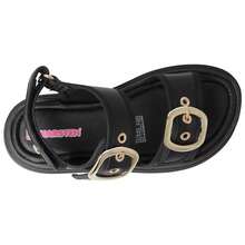 Karsten Adjustable Casual Sandals For Girls - Black - View 6
