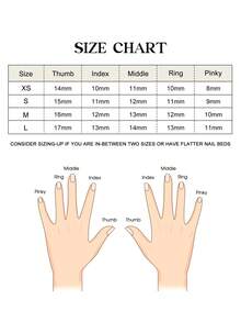 10片可爱手工按压式美甲贴片，酒红色法式美甲，3D小熊樱桃蝴蝶结假指甲，短款方形美甲，春夏亚克力假指甲，含果冻胶和指甲锉，DIY美甲用品 - 酒紅色 - 查看 8
