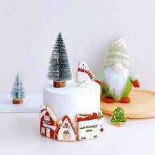 Bộ khuôn cắt bánh hình làng bánh gừng Giáng sinh | Khuôn nướng hình nhà và cây thông Noel. Tự tay xây dựng thị trấn bánh gừng lễ hội cho các bữa tiệc Giáng sinh và quà tặng ngày lễ! - Xem 3