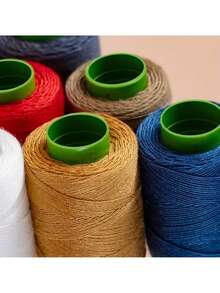 Multicolor Dynamic Sewing Thread, Polyester Sewing Thread, Suitable For Embroidery, Sewing And Garment, 3-Ply Thick Clothing Mending Thread, Polyester Denim Thread, Household Sewing Thread, Machine Sewing Thread, Suitable For Sewing Enthusiasts And Beginners, Denim, Bags, Denim Pants, Thick Fabrics DIY, Jeans, Quilts, Backpacks, Clothes, Etc. - Sewing Thread - View 5