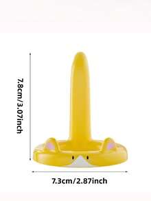 3/1件装卡通猫咪手机支架办公桌面手机支架创意可爱猫尾巴平板电脑懒人支架 - 彩色 - 查看 4