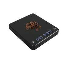Digital Coffee Scale With Timer, LED Digital Electronic Drip Coffee Scale, Kitchen Scale, Black - Multicolor - View 9