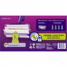 BLUE- Wet Jet Mop Cleaning Pads Refill, Floor Cleaner For Mopping Wood, Laminate, Tile In Home, Bathroom, Kitchen, All Purpose Multi-Surface Spray Mop Pad For Floor Cleaning, 24ct - 1 - Xem 2
