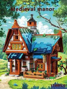 Bộ mô hình nhà lắp ghép thời Trung cổ cao cấp - Kết hợp giữa trò chơi xếp hình, trò chơi người lớn tinh tế và đồ chơi. Cũng có chức năng như một món đồ chơi giảm căng thẳng, giúp giải tỏa áp lực và khó chịu. Thích hợp cho các hoạt động sáng tạo và trò chơi dành cho các cặp đôi. Bộ lắp ráp dành cho người lớn từ 18 tuổi trở lên. - Nhiều màu - Xem 17