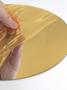 One Set Of 13-Piece S-Shaped Gold And Silver Fashion Glasses Wall Stickers - Sun - View 6