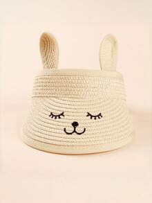 Kids Summer Breathable Sun Hat, New Cartoon Baby Sun Protection Cap, Summer Beach Hat - 1PC - View 3