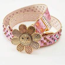 1pc Men's Solid Color PU Leather Belt, Personalized Street Hiphop Casual Jeans Belt, High-Quality Versatile Belt. Suitable For Teen Summer Casual Outdoor Athletic Or Vacation Travel Or Graduation Gifts Or Birthday Dress Accessories Or Daily Wear - Multicolor - View 23