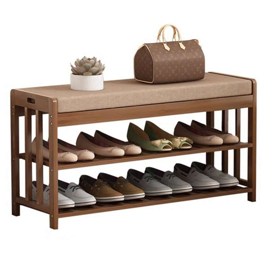 Shoe Racks - Brown - View 1