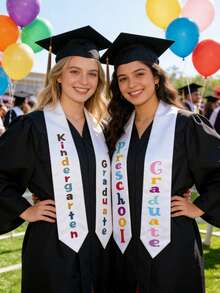 2026 Graduation Ribbons, Kindergarten Satin Ribbons, Suitable For Graduation Party Gifts - Multicolor - View 5