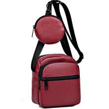 2pcs/Set Men's Mini Crossbody Bag And Coin Purse, Waterproof Adjustable Shoulder Strap, Travel Essential, Summer Accessory, Student Supplies, Graduation Gift - Multicolor - View 10