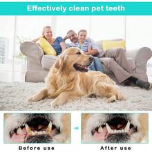 Dog Toothbrush Finger Toothbrush Set (4 Pack, With Dog Eye Tears Black Chin Cleaning) , Silicone Toothbrush,Soft Bristles, Easy To Clean Teeth, Suitable Dogs, Cats And Pets To Use - 1 - View 6