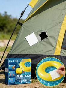 Inflatable Patch Repair Kit, Waterproof Self-Adhesive Sealing Patches For Inflatable Floats, Swimming Rings, Inflatable Pools, Air Mattresses - A - View 1