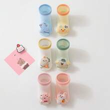 2双夏季薄款婴儿袜，透气网眼面料，带铃铛的婴幼儿袜 - 彩色 - 查看 3