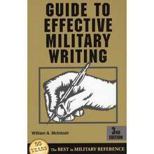 Pre-Owned Guide To Effective Military Writing (Paperback) By William A McIntosh - Single Book - View 3