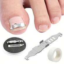 Bộ 2 dụng cụ cắt móng và loại bỏ biểu bì bằng thép không gỉ dùng cho chăm sóc chân. - trắng - Xem 2