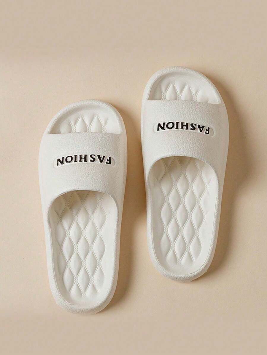 Dép xăng đan nam mùa hè mới 2026, nhẹ, chống trơn trượt, dép đi biển ngoài trời, kiểu dáng đôi. - trắng - Xem 1