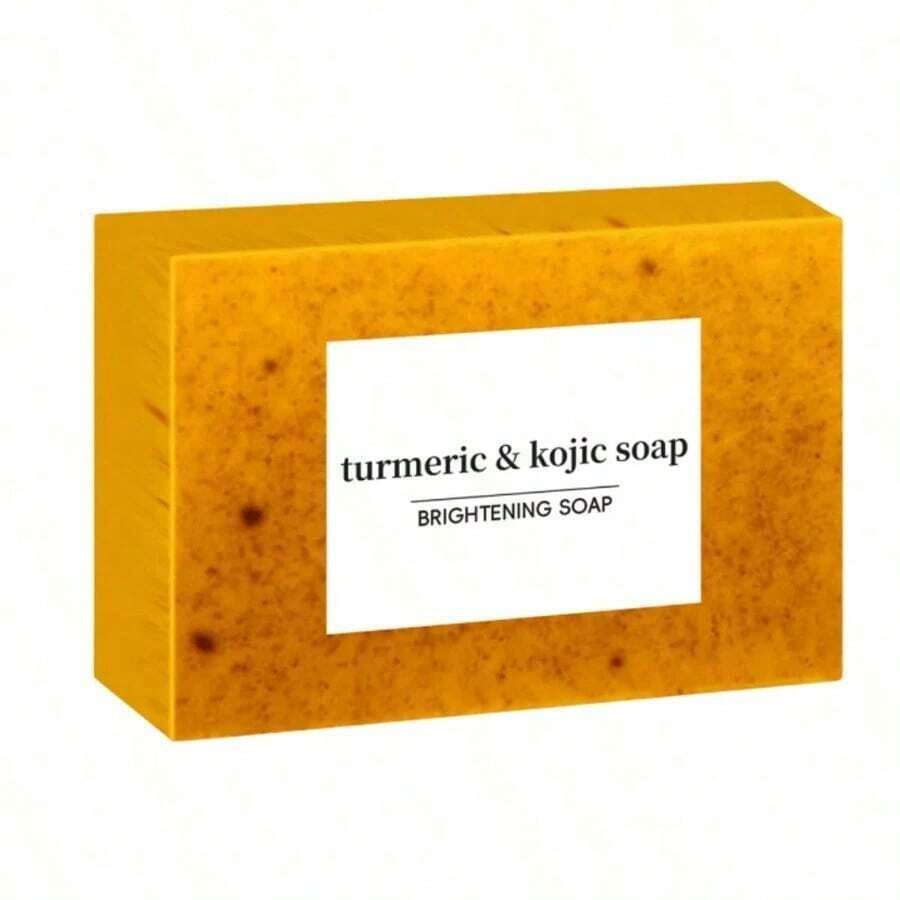 Handmade Cold-Processed Soap With Turmeric, Lemon, Quercus And Ginger For Face And Body Wash (Granule Soap) - Default - 查看 1
