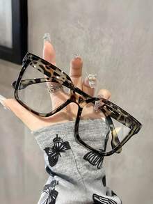 1/3件装猫眼大框可爱经典拍照眼镜 - 彩色 - 查看 6