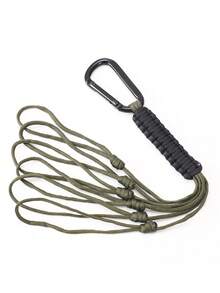 6-Call Duck Carry Lanyard, Portable Neck Strap For Hanging Small Goose/Predator/Waterfowl Game/Poultry/Bird/Duck Call, Lightweight Decoy Tether With Adjustable Loops, Durable Braided Ring And Heavy Duty Buckle - Multicolor - View 12