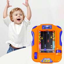 Handheld Racing Game Console Toy Simulating Realistic Racing Challenges,Children's Educational Pretend Play Desktop Interaction,Easter Gifts Suitable For Boys And Girls. - Multicolor - View 4