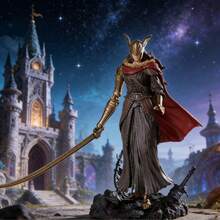 艾尔登法环女武神游戏手办，豪华包装，精细雕刻忠实还原角色，高级收藏级桌面摆件礼品 - 彩色 - 查看 6