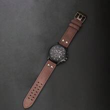 5-Piece Men's Belt Gift Set, Includes Belt, Watch, Wallet, Glasses And Keychain, Luxurious And Business Design To Unleash Your Charm - Black - View 4