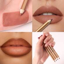 YOUNG VISION 1支丝绒哑光唇线笔，顺滑易涂，色彩鲜艳，勾勒唇形，打造丰盈的欧式美唇，日常百搭，多种颜色可选，方便工作、通勤、旅行使用。 - 彩色 - 查看 6