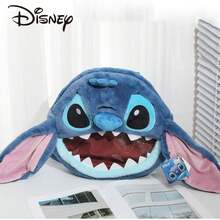 Disney 史迪奇毛绒背包，生日/节日礼物，纪念品，单肩包 - 藍色 - 查看 5