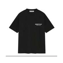 Fear Of God Essentials Classic Short Sleeve Tee SS25 (Jet Black) - 彩色 - 查看 1