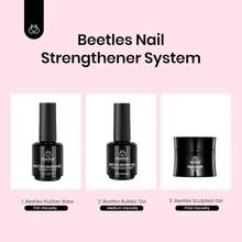 Beetles Rubber Base Gel Nail Polish, 6 Colors Nude Gel Polish Pink Peach Neutral Sheer French Tips Base Colors - 6Pcs Rubber Base Stardust Whisper - 查看 8