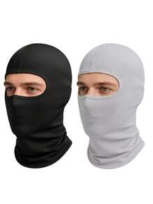 1/2pcs Unisex Balaclava Ski Mask, Suitable For Daily Use, Outdoor Travel, Hiking, Skiing,Summer,Beach,Holiday - Style W - View 18