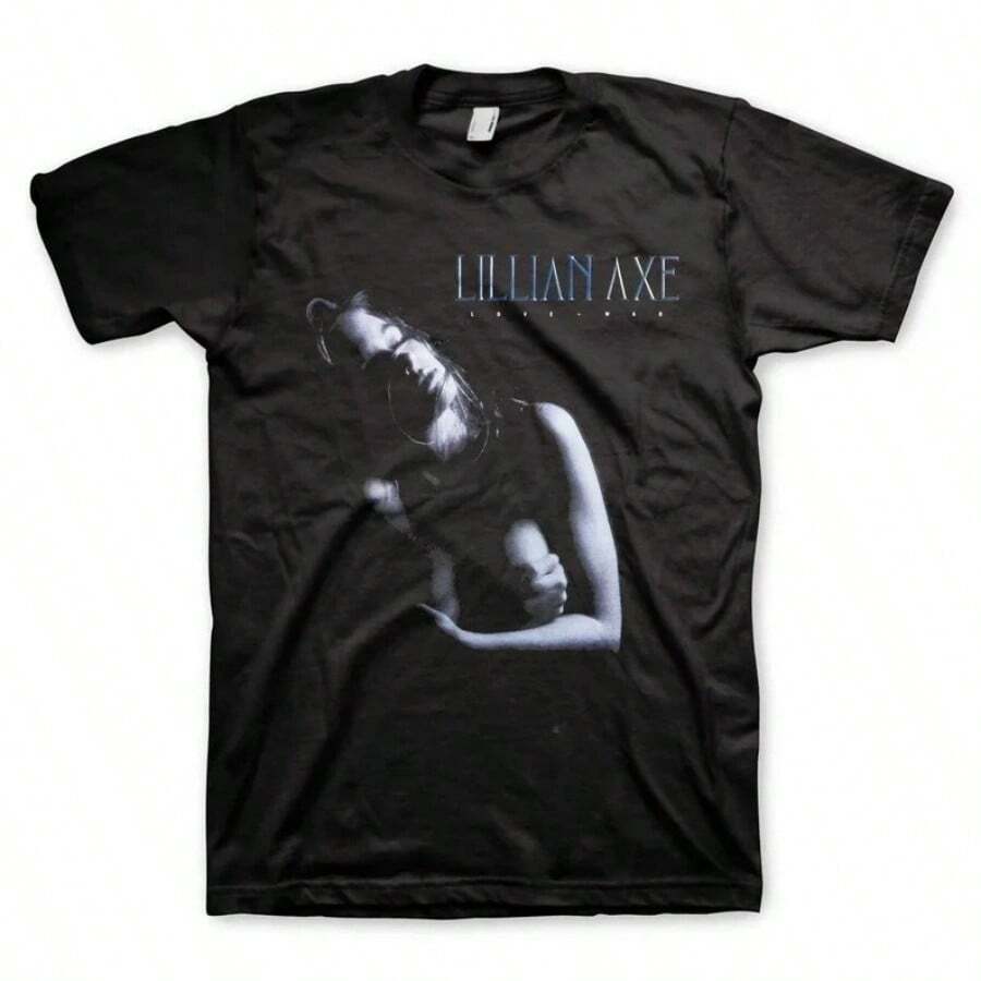 Lillian Axe Love And War T-Shirt - Black - View 1