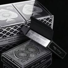 一套豪华烫金边德州扑克牌，桌面游戏礼盒 - 彩色 - 查看 10