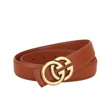 女士经典GG腰链，百搭简约时尚休闲腰带 - 彩色 - 查看 2