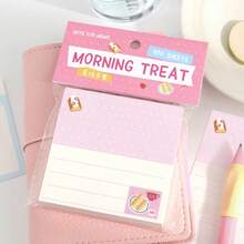 100张/包 极简手绘插画便签本，非粘性便签，适用于学习、办公、日记、剪贴簿，学生及商务必备文具 - 均碼 - 查看 10