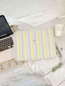 笔记本电脑包 11"/14" 平板电脑包，适用于 iPad 和笔记本电脑的电脑包，印花防水便携设计，防震保护，适用于 11"、13"、14"、15.3" 和 15.6" 设备，理想的返校配件。 - 彩色 - 查看 12