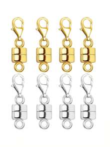 Magnetic Convertible Clasp - A Jewelry-Made Device Featuring Easy-To-Use Extenders And Converters, A Durable And Adjustable Necklace And Bracelet Connector - Multicolor - View 19