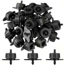 Automatic Drip Irrigation Emitters, Plastic Drip Irrigation System - Pressure Compensating Drip Irrigation System, Adjustable Flow Drippers For Garden Watering, Lawn And Garden Irrigation Equipment, Lawn Watering System | Irrigation | Durable Plastic - Automatic Irrigation Drippers - View 1