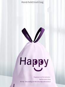 Heavy Duty Drawstring Trash Bags, Thick Garbage Bags For Kitchen & Bathroom, Large Capacity Cleaning Bags - B - View 4