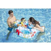 Poolmaster Mommy and US Swimming Pool Baby Rider 2 Child Multicolor - Multicolor - Ver 7