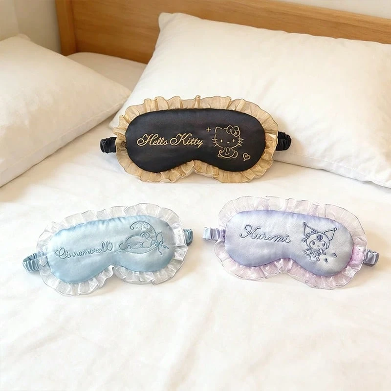 Miniso // Embroidery Eye Mask,Comfortable Portable Eye Protection,Breathable No Eye Pressure,Good Birthday Gift(1 PC) - Multicolor - View 1