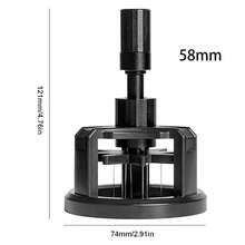 58mm Coffee Powder Distributor, 54mm Espresso Tamper And Distributor (Suitable For Barista Use), 53mm Needle-Style Espresso Distributor, Magnetic Design, Easy To Distribute Powder - 10 Needles, Adjustable Needle Height, Suitable For Home And Cafe, Back To School Season - Black - View 6
