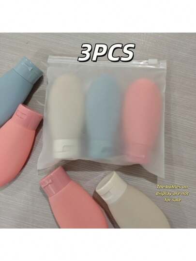 This Morandi-Inspired Travel-Sized Bottle Set Includes One Empty Shampoo And One Empty Shower Gel Bottle. These Reusable Cosmetic Containers Each Hold 2.0 Ounces And Feature An Easy-Squeeze Design.