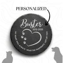 1pc Personalized Pet Memorial Stone - Multicolor - View 3