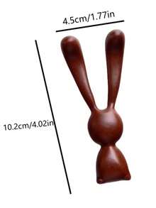 Máy mát-xa tai thỏ nhỏ nhắn, dụng cụ mát-xa mặt và tay mini kèm lược, món quà sáng tạo dành cho phụ nữ. - Hình dạng con thỏ - Xem 7