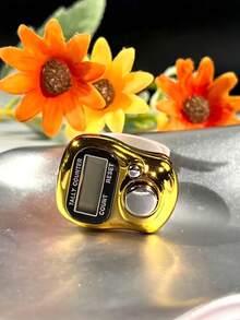 1pc Portable Finger Electronic Counter Ring, Handheld Mini Counter With Manual Button, Small Finger Digital Tally Counter, Convenient For Counting - Multicolor - View 24